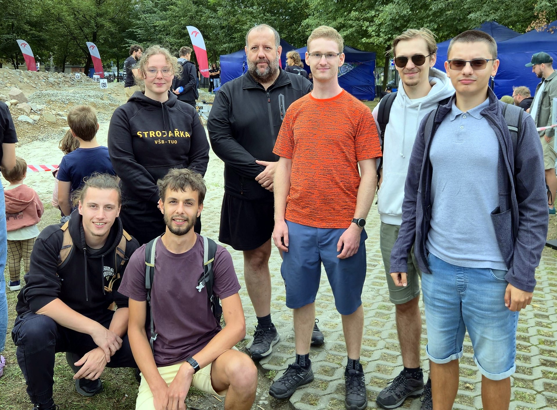 Tým RoverOva na European Rover Challenge 2026